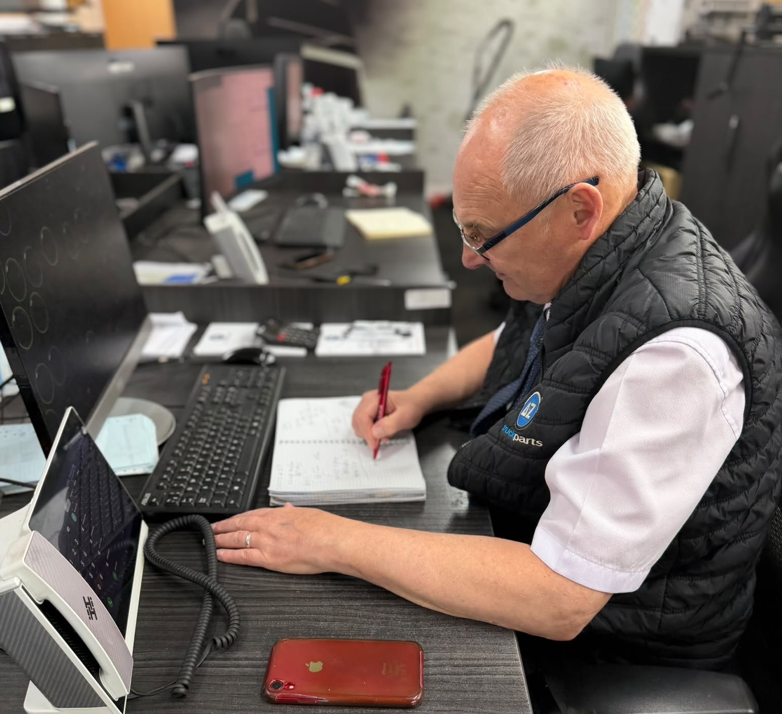 A-Z Truck Parts expert sales team sourcing OE quality HGV components